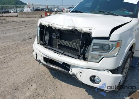 2014 Ford F-150 Platinum from USA, damaged, VIN 1FTFW1E68EFB34495